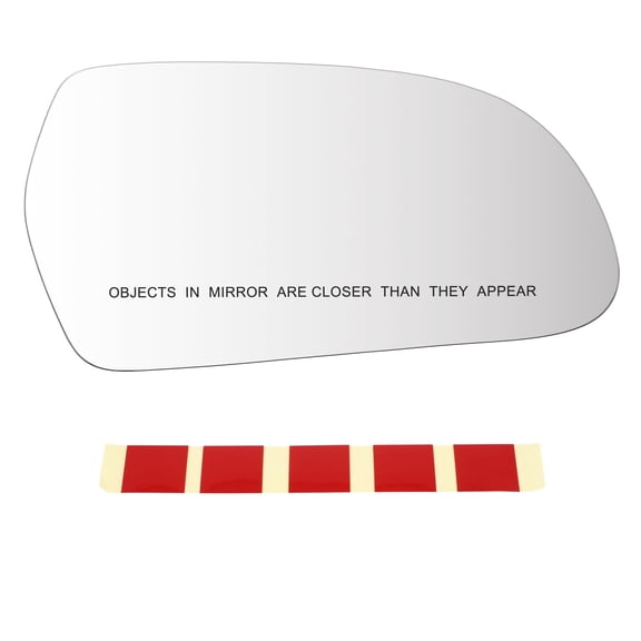 cciyu Right Side Mirror Glass Replacement For 2010-2017 For Audi A3 A4 A5 w/o Backing Plate