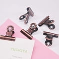 thumbnail image 3 of Clips Bouledogue avec Trou pour Push-pin, Clips de Fichier Papier avec Ressort Fort, Petits Clips de Liant en Métal, Pinces de Joint, 3 of 5