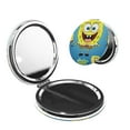 thumbnail image 1 of Zufioo SpongeBob SquarePants for Portable Pocket Makeup Mirror, Foldable Handheld Magnifying Beauty Mirror Suitable for Wallet Handbag for Women-Round Shape, 1 of 9