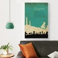 thumbnail image 4 of Lord of The Rings Vintage Art Travel Poster (24) Canvas Art Poster and Wall Art Picture Print Modern Family bedroom Decor Posters 08x12inch(20x30cm), 4 of 6
