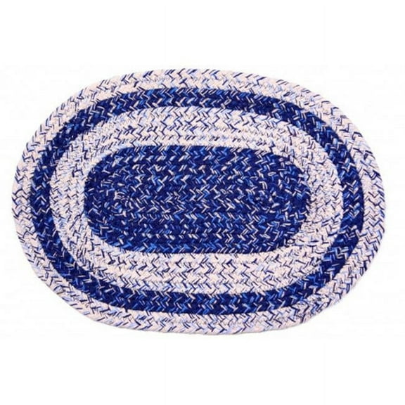 Braided Placemat, Sand Blue - 10 x 15 in.