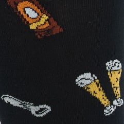 Ben Hogan Men's Drinks Novelty Socks, 4-Pack, Sizes 7-12
