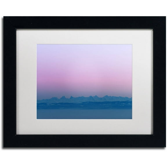 Trademark Fine Art "In Phase" Canvas Art by Philippe Sainte-Laudy, White Matte, Black Frame