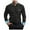 Black, variant on Men Classic Fit Shirt Men's Dress Shirt Regular Fit Solid Casual Button Down Shirts Dress Shirt Dress Shirts for Men Slim Fit Mens Dress Shirts Summer Fall Beach Wedding Shirt