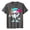 Dark Gray, variant on Boys Baseball Cartoon Character Graphic Tee, Crew Neck Short Sleeve Sports T-Shirt, Soft Breathable Kids Top, Comfortable Casual Shirt for Boys 2-13 Years, Trendy Summer Vacation Tee