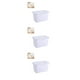 thumbnail image 2 of Matsuzay Cubo de basura colgante para cocina, contenedor de almacenamiento práctico para el hogar, contenedor de basura para puerta de armario No. 4 3Conjunto, 2 of 6