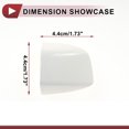 thumbnail image 3 of 1 Pc Car Exterior Door Handle for Audi A6 C7 No.4H1837879 Front Right White ABS, 3 of 6