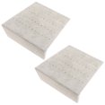 thumbnail image 2 of 2pcs lint lint stand stand stand de la joyería Flanneltte Pendiente de la pantalla Pantalla de la exhibición de la joyería, 2 of 8