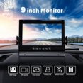 thumbnail image 3 of LOVEVER 1080P Backup Camera System Kit  9Inch HD DVR Monitor with Reverse/Side View Camera for RV Truck/Semi Box Truck/Trailer, 3 of 8