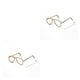 thumbnail image 2 of Tholdsy Monturas de gafas Práctico Útil Suministro de gafas creativas multifuncionales Marco de gafas para niños resistente simulado Oro 2piezas, 2 of 6