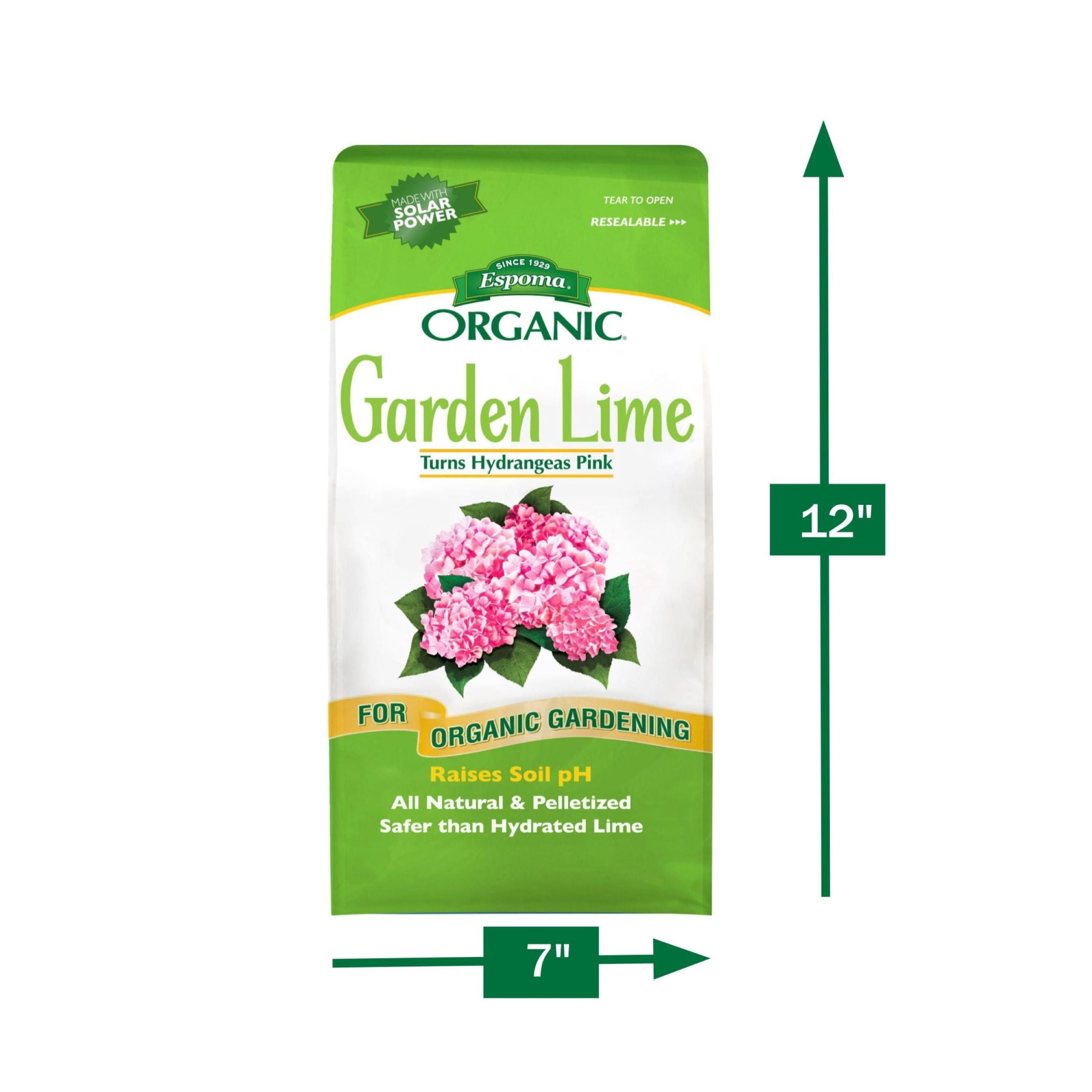 Espoma Organic Garden Lime 5 lb Fertilizer - Covers 135 sq ft