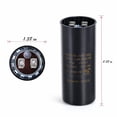 thumbnail image 2 of Condensador Wadoy 19988A, 70 uF, 220 V, 60 Hz, para abridores Genie de 1/2 CV, 2 of 6