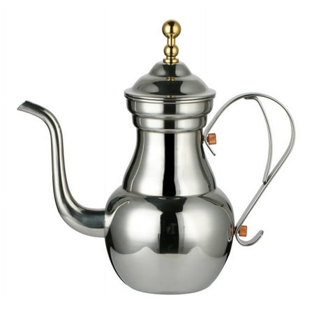 

HOMEMAXS Hand Brewing Coffee Pot Long Spout Coffee Kettle Middle Eastern Style Tea Kettle Coffee Pot(1.5L)
