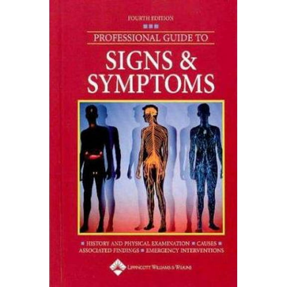 Pre-Owned Professional Guide to Signs & Symptoms (Hardcover) 1582552894 9781582552897