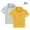 Gray, variant on Kids School Uniform Shirt 1 Year Boys polo T-Shirts Round Neck School Uniform T Shirt Multicolor Size 1 Year