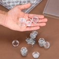 thumbnail image 2 of TUEUIO1,Of Plastic Transparent Storage Box, Clear Beads Storage Containers Jar With Rounded Screw-top Lids For Nail Art Tools Storage Small Parts Beads Jewelr, 2 of 5