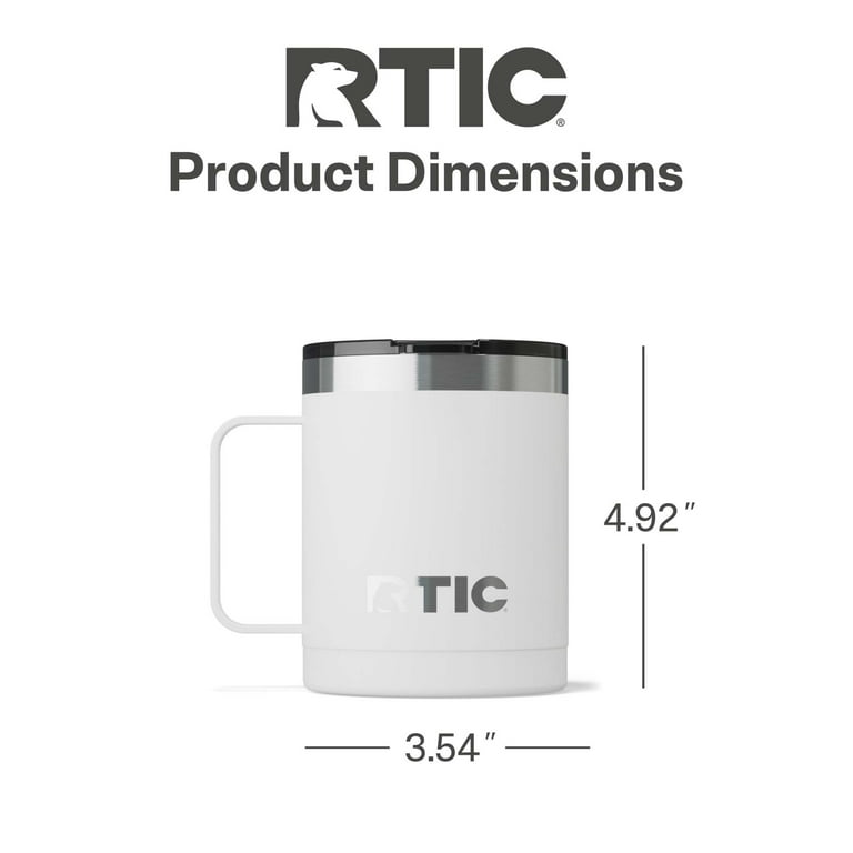 RTIC 12 oz Ceramic Lined Insulated Essential Coffee Mug