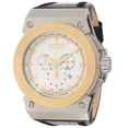 thumbnail image 1 of Invicta Men's 10953 Reserve Akula Silver Textured Dial Chronograph Leather Strap Watch, 1 of 3