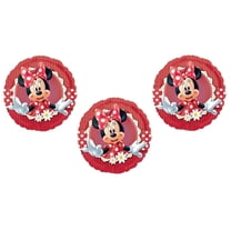 RED MAD About MINNIE MOUSE Polka Dot Dress Birthday Party (3) 18" Mylar Balloons