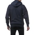 thumbnail image 2 of Ma Croix Men's Proclub Heavyweight Pullover Zipper Premium Sweatshirt Fleece S-5XL, 2 of 2