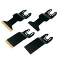 thumbnail image 6 of 18 PCS Titanium Oscillating Saw Blades Metal Cutting, Multitool Blades for Soft Metal Nails Hard Material and Wood Plastic, Multi Tool Blades Kits Fit Dewalt Ryobi Bosch Milwaukee, 6 of 13