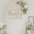 thumbnail image 1 of ZAIBIANHAO A Little Bunny is On The Way Baby Shower Balloons Arch Decal - Some Bunny Party Background Decal for Spring Easter Rabbit Themed Baby Shower, 1 of 6