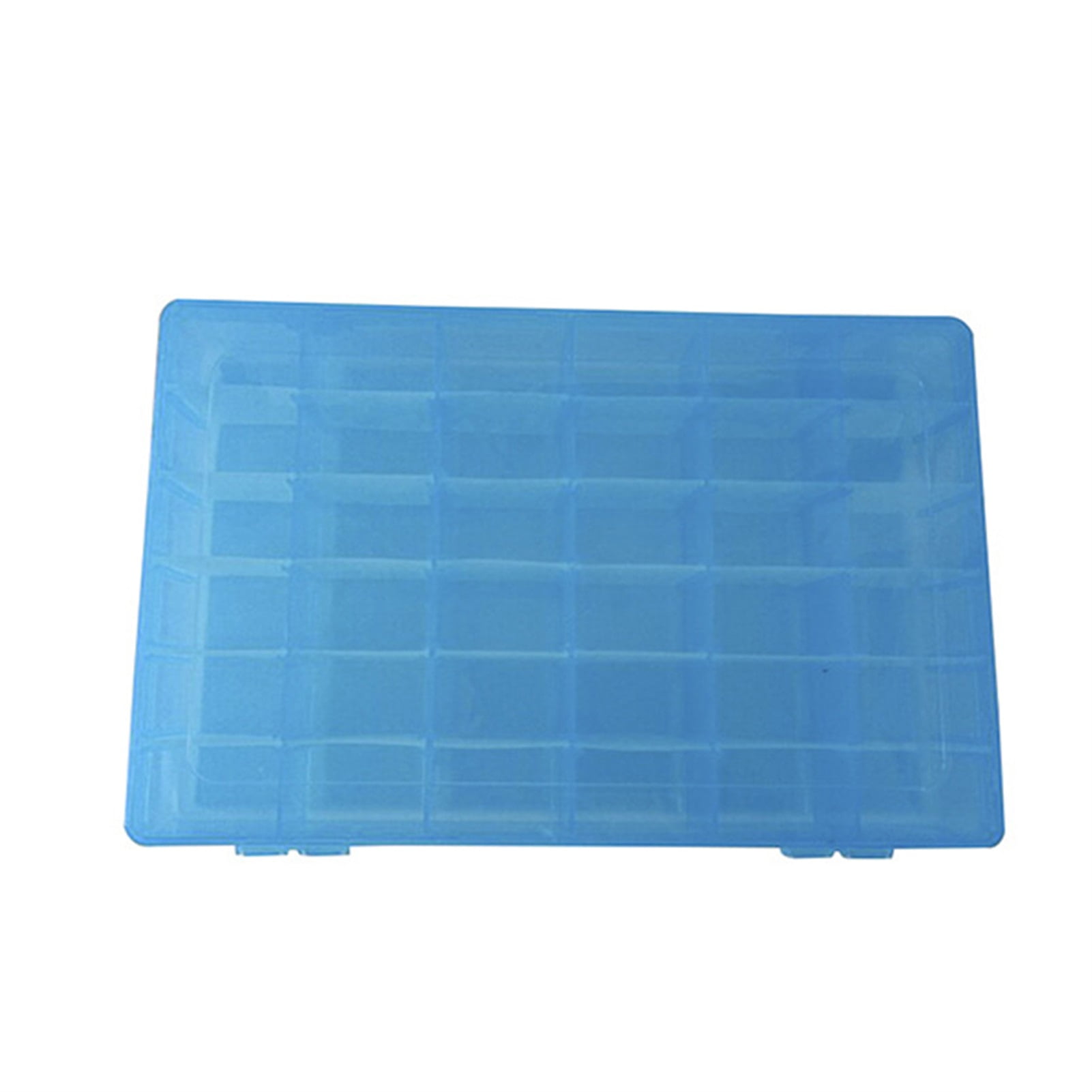 SUNAM 2 Pack 36 Grids Clear Plastic Organizer Box Storage Container Jewelry  Box with Adjustable Dividers for Beads Crafts Jewelry Fishing Tackles with  2pcs: Buy Online at Best Price in UAE 
