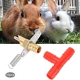 thumbnail image 3 of Automatic Water Nippler, Drinking Fountain  Drinking Fountain With Automatic , Pure Copper Anti-Corrosion Tools For Rabbits, 3 of 8