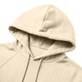 thumbnail image 5 of HappyYEE Men’s Fleece Hoodie Loose Drawstring Hooded Sweatshirt with Pockets Fall Long Sleeve Casual Pullover Tops 3XL, 5 of 6