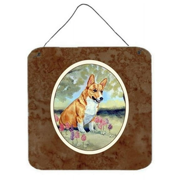 Corgi Wall or Door Hanging Prints, 6 x 0.02 x 6 in.