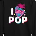 thumbnail image 3 of Trolls - I Love Pop Poppy - Toddler & Youth Long Sleeve Graphic T-Shirt, 3 of 5