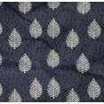 thumbnail image 4 of oneOone Organic Cotton Poplin Twill Fabric Leaves Block Printed Fabric 1 Yard 42 Inch Wide, 4 of 4