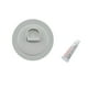 thumbnail image 1 of Parche/D-Pad de acero inoxidable para botes de PVC, balsas, kayaks, resistentes y fáciles de usar. Gris, 1 of 8
