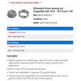 thumbnail image 2 of Differential Pinion Bearing Set - Compatible with 1953 - 1979 Ford F-100 1954 1955 1956 1957 1958 1959 1960 1961 1962 1963 1964 1965 1966 1967 1968 1969 1970 1971 1972 1973 1974 1975 1976 1977, 2 of 2