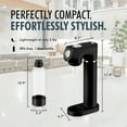 thumbnail image 5 of Culinary Chef Effortless Soda Maker - Eco-Friendly, Electricity-Free, with Reusable Bottle - Black, 5 of 6