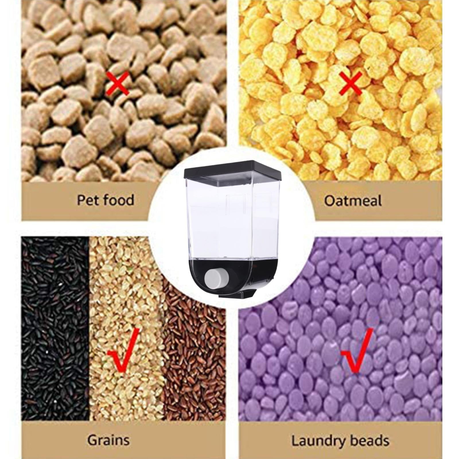 Clearance! Cereal Dispenser Countertop Cereal Containers Storage 1.5L /1Lorganization and Storage Containers for Kitchen Dry Food Dispenser for Rice Grains Snack Oatmeal Pet Food