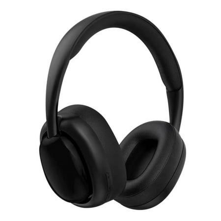 Hybrid Active Noise Cancelling Headphones, Wireless Bluetooth Headphones with Built-in Microphone, Foldable Deep Bass Over Ear Headphones, 60H Playtime Headset for Travel, Work, Gym