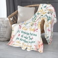 thumbnail image 3 of LHSHID Happy 40th Birthday Decorations Women Blanket Flannel Soft and Comfortable Anti static Bed Sofa Blanket 50x60in, 3 of 5