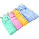 thumbnail image 3 of Toalla con capucha de oso para niños, 100 % tela cortada, toallas de poncho para niños pequeños para ducha, piscina, playa, cubierta, toalla absorbente suave y acogedora (rosa) brillar vestir, 3 of 5