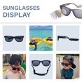 thumbnail image 4 of COCOSAND Baby Sunglasses with Strap Square UV400 for Infant Toddler Boys Girls Age 0-24 Months, 2-Pack, 4 of 7