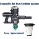 thumbnail image 3 of 5 filtros HEPA VACUSHOP para aspiradora inalámbrica de mano Wyze. Repuestos., 3 of 8