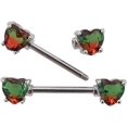 thumbnail image 3 of shiyou-Nipple Barbell 316L Surgical SS PVD Plated Multi-Color CZ Heart Shaped Nipple Piercing Shiny Sparkingly Nipple Rings"},"additionalWeblabs":"{"PAX_CHECKOUT_BUY_NOW_GC_TANGO_1121297":", 3 of 4