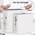 thumbnail image 2 of Distributeur Mesurable Seau à Riz, Cylindre à Riz Mesurable Transparent 12 kg Commande à une Touche Automatique pour Armoire, 2 of 7