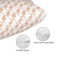 thumbnail image 3 of Kdxio Cotton Pillow Cases 16"x24" Pillowcases,Soft and Breathable Bedroom Pillow Cases-Hand Drawn Snake, 3 of 8