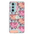thumbnail image 1 of Funda para Moto Edge 30 Pro InstaCase Antigolpes Corazones Manchas, 1 of 4