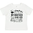 thumbnail image 3 of Inktastic Dear Santa, My Brother Did It Funny Christmas Boys or Girls Baby T-Shirt, 3 of 5