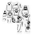 thumbnail image 1 of Ensemble de Pyjama Halloween pour Garçons Manches Longues avec Imprimé DIY Confortable pour Enfants 2 10 Ans, 1 of 3