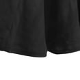 thumbnail image 5 of Urban CoCo Vintage Elastic Waist A-Line Midi Skirt (Black, M), 5 of 7