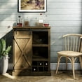 thumbnail image 3 of Ameriwood Home Knox County Bar Cabinet in Brown Oak, 3 of 8