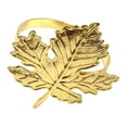 thumbnail image 1 of Seasonal Maple Leaf Napkin Ring Fixing Clip Holder for Dining Table Novel Metal Buckle Kitchen Accessory, 1 of 6